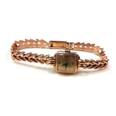 Lady 18K Rose Gold Royce Watch