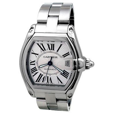 Large Cartier Stainless Steel Roadster W62025V3