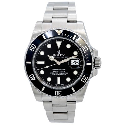 40mm Rolex Stainless Steel Oyster Perpetual Submariner Date Watch