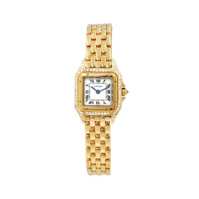 Small Cartier 18K Yellow Gold Panthere de Cartier Watch