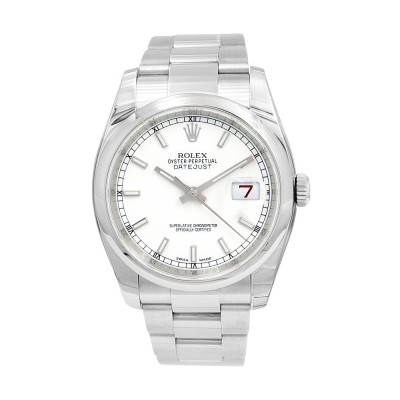36mm Rolex Stainless Steel Datejust Watch