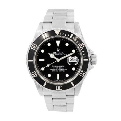 40mm Rolex Submariner Black Dial Watch