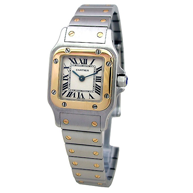 Small Cartier 18k Gold \u0026 Stainless 