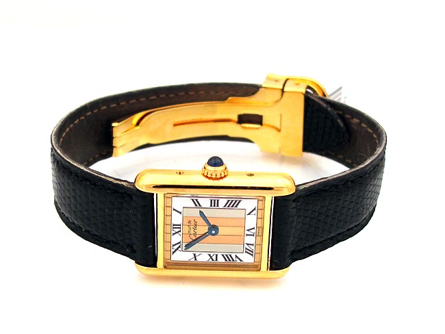 must de cartier vermeil argent 925