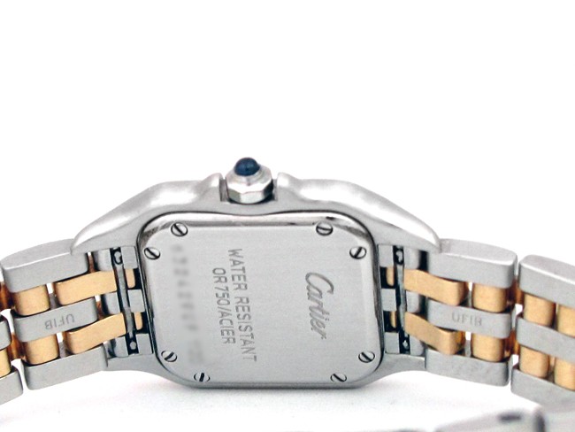Small Cartier Two Tone Panthere Watch PANTHERE CARTIER