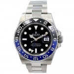 40mm Rolex Stainless Steel Oyster Perpetual GMT-Master II "Batman" Watch