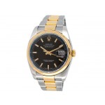 36mm Rolex 18k Yellow Gold and Stainless Steel Oyster Perpetual Datejust Watch