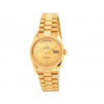 36mm Rolex 18K Yellow Gold Oyster Perpetual Daydate Watch.