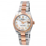 31mm Rolex 18k Everose Gold and Stainless Steel Oyster Perpetual Datejust Watch