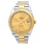 41MM 18K Yellow Gold and Stainless Steel Datejust 41 Watch 126333
