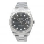 Rolex Stainless Steel Oyster Perpetual Datejust 41 Watch