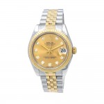 31mm Rolex 18K Yellow Gold and Stainless Steel Datejust 178273 Watch