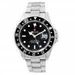40mm Rolex Stainless Steel GMT Master II Watch