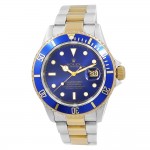 40mm Two tone Submariner Blue Dial Watch