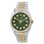 36mm Rolex Two tone Datejust Watch.