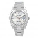 36mm Rolex Stainless Steel  Datejust Watch
