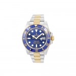 40mm Submariner Blue Dial Watch