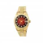 31mm Datejust Red Vignette Dial Watch