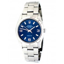 34mm Rolex Airking Blue Dial 14000
