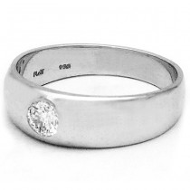 Mens Platinum Diamond Ring