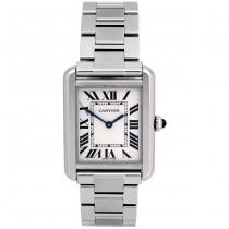 Ladies Cartier Stainless Steel Tank Solo  W5200013.