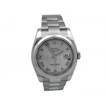 36mm Rolex Stainless Steel Datejust Watch 116200.