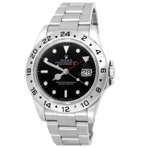 40mm Rolex Stainless Steel Oyster Perpetual Explorer II Watch