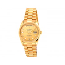 36mm Rolex 18K Yellow Gold Oyster Perpetual Daydate Watch.