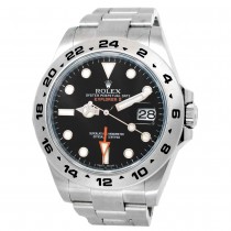 42mm Rolex Stainless Steel Oyster Perpetual Explorer II Watch