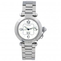 35mm Cartier Stainless Steel Pasha C Watch W31055M7