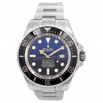 44mm Rolex Stainless Steel Oyster Perpetual Sea-Dweller Deepsea Watch