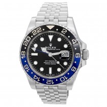 40mm Rolex Stainless Steel GMT-Master II 126710 Batman 2021