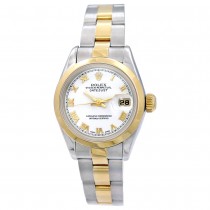 26mm Rolex 18K Yellow Gold and Stainless Steel Datejust Watch