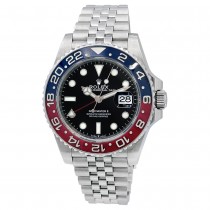 40mm Rolex Stainless Steel GMT-Master II Pepsi Watch