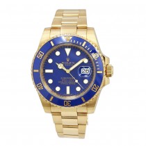 40mm 18k Yellow Gold Submariner Date Watch