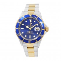 40mm Rolex 18k Yellow Gold And Stainless Steel Submariner Watch