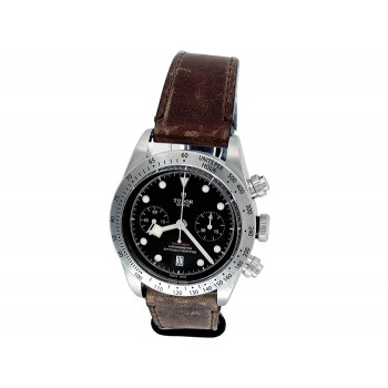 Tudor Stainless Steel Heritage Black Bay Watch 34670