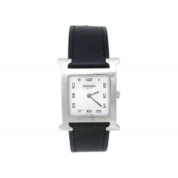 Hermes Stainless Steel Heure H Watch 34672