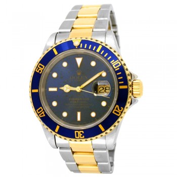 40mm Rolex 18k Yellow Gold and Stainless Steel Oyster Perpetual Submariner Watch