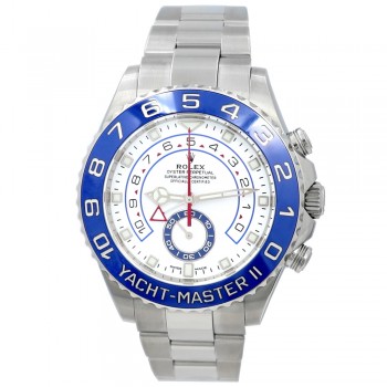 44mm Rolex Stainless Steel Oyster Perpetual Yacht-Master II Watch
