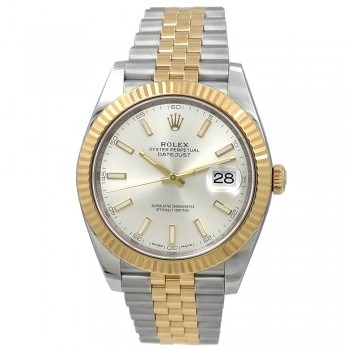 Rolex 18k Yellow Gold and Stainless Steel Datejust 41 Watch