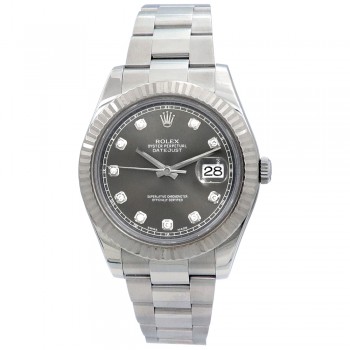 41mm Rolex Stainless Steel Oyster Perpetual Datejust II Watch