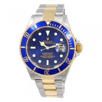 40mm Rolex 18k Yellow Gold and Stainless Steel Submariner Date Watch