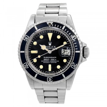 40mm Rolex Stainless Steel Submariner Date Vintage Watch