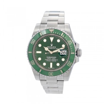 40mm Rolex Stainless Steel Submariner Date "Hulk" Watch