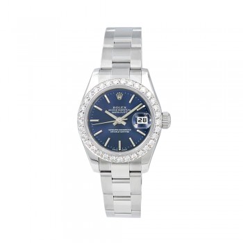 26mm Rolex Stainless Steel Oyster Perpetual Datejust Watch