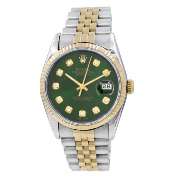 36mm Rolex Two tone Datejust Watch.
