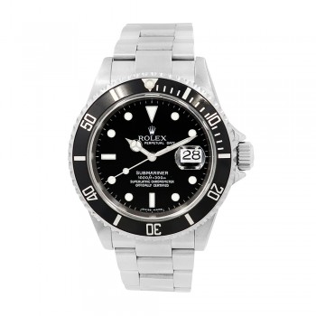 40mm Rolex Submariner Black Dial Watch